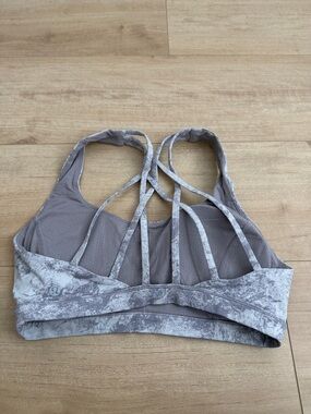 lululemon athletica Gray energy bra 8